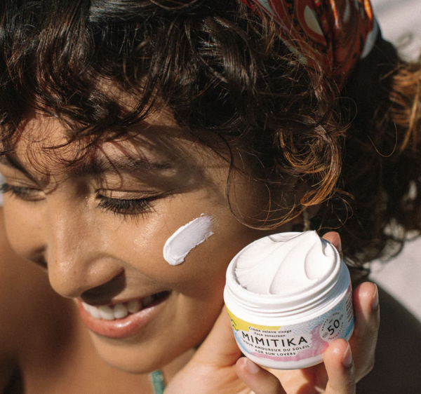 Crème solaire visage SPF50 MIMITIKA – Image 2