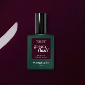 Vernis AUBERGINE Green Flash