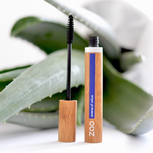 Mascara ZAO MAKEUP Aloe Véra - Emballage en Bambou