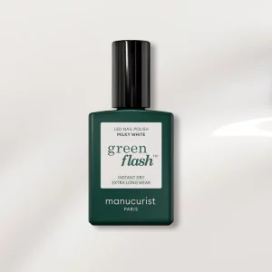 Vernis MILKY WHITE Green Flash