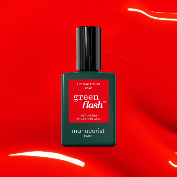 Vernis Green Flash Lava